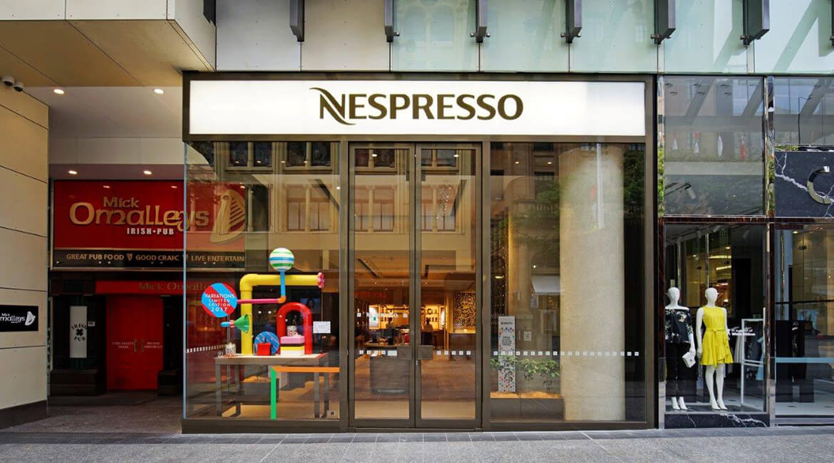 Nespresso - Interior Design - Fit-Outs - McCredie